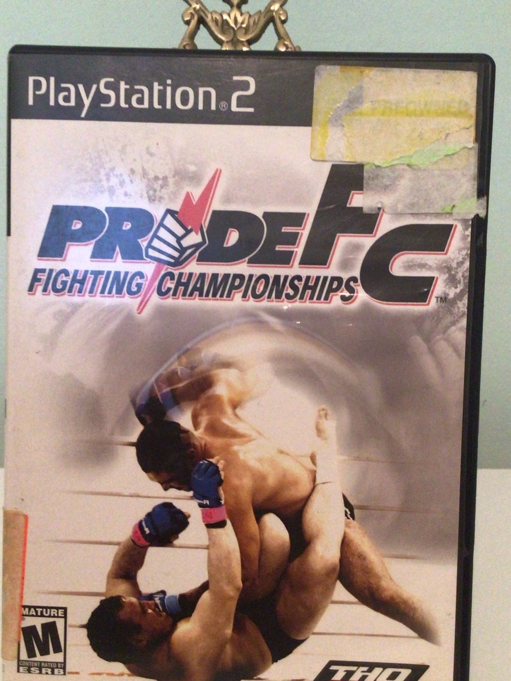 Sony PlayStation 2 PRIDE FC Fighting Championships - Black, White, Blue